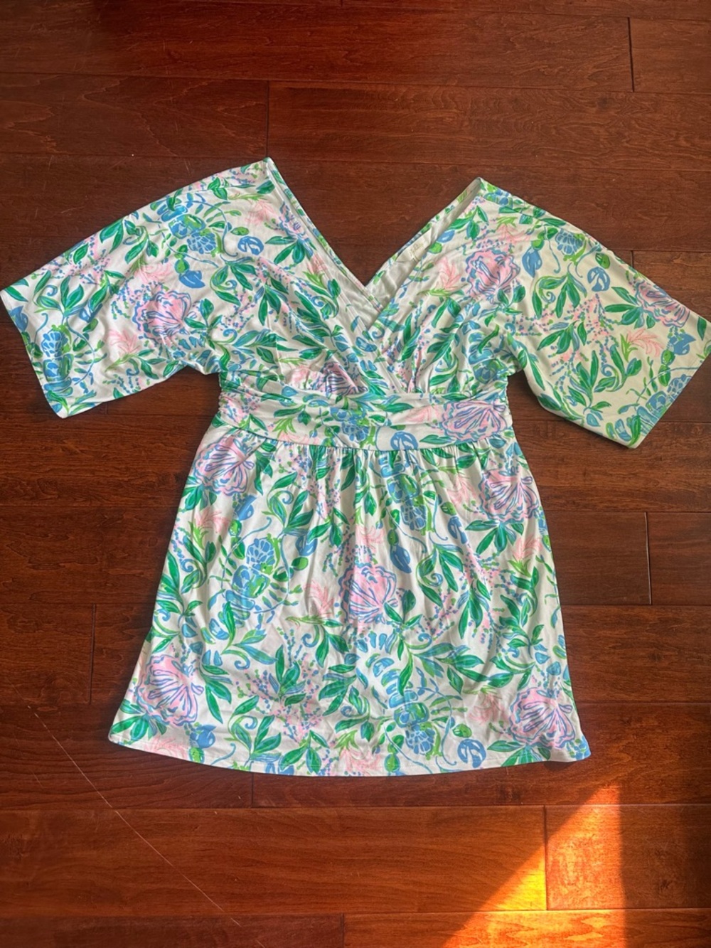 New Lilly Pulitzer Parigi Knit Skort Romper Resort White Just A Pinch Size L - Picture 4 of 7